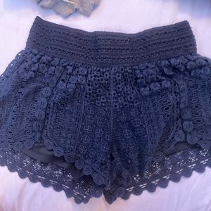 FREE PEOPLE high waisted boho shorts